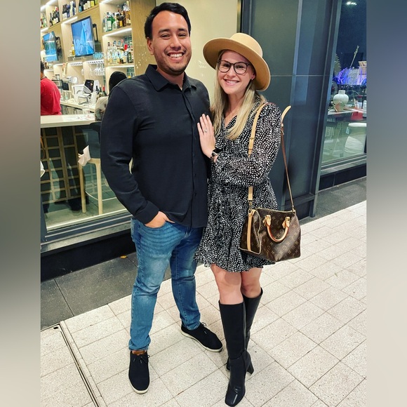 Zara printed mini dress - Picture 2 of 6